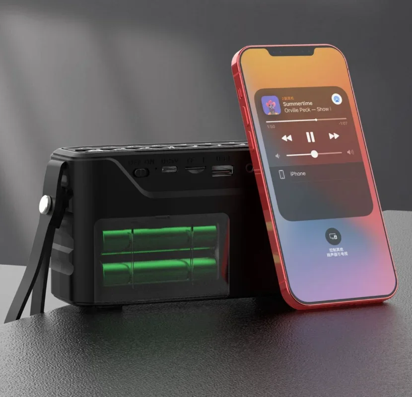 SANSUI F71 Bluetooth-колонки FM-радио HI-FI сабвуфер поддерживает выход для наушников