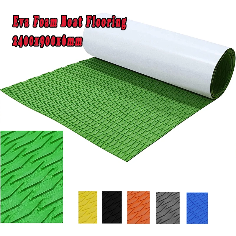 900*2400mm Faux Teak Boat Deck Sheet EVA Foam Flooring Pads Accessories Marine JET SKI Surfing Traction Mat Surfboard Kayak