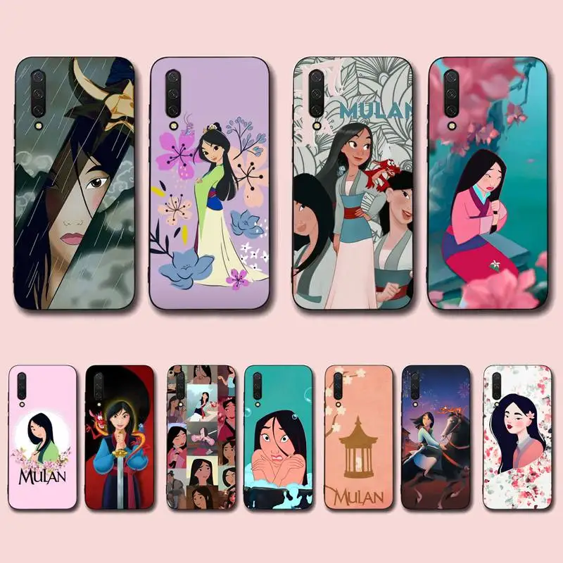 

Disney Mulan Phone Case for Xiaomi mi 5 6 8 9 10 lite pro SE Mix 2s 3 F1 Max2 3