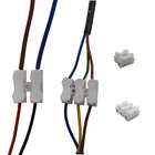 Разъемы для электрических кабелей CH2 CH3, 2 контакта, 3 контакта, 20x фиксатор соединения X мм, 10 шт., 30 шт., 50 шт.