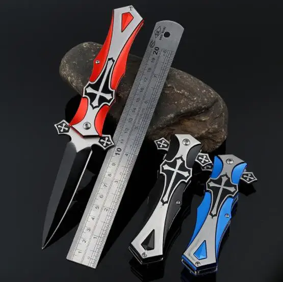 

HONGMUHAN тактические складные карманные ножи для выживания 3Cr13 черное лезвие Универсальный походный охотничий нож для повседневного использования многофункциональный нож инструменты