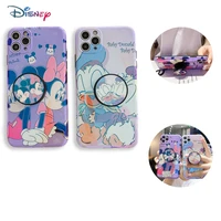 disney mickey mouse bracket iphone case for iphone 13 13pro 12 12pro 11 11pro max xr for girls toy donald duck case couples gift