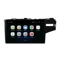 touch screen android 9 0 car dvd player for honda fit jazz 2014 rhd gps navigation