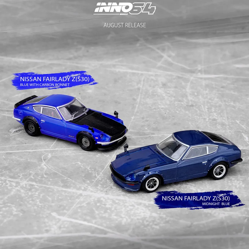Модель автомобиля из сплава INNO Lady 1:64 NISSAN FAIRLADY Demon Z S30