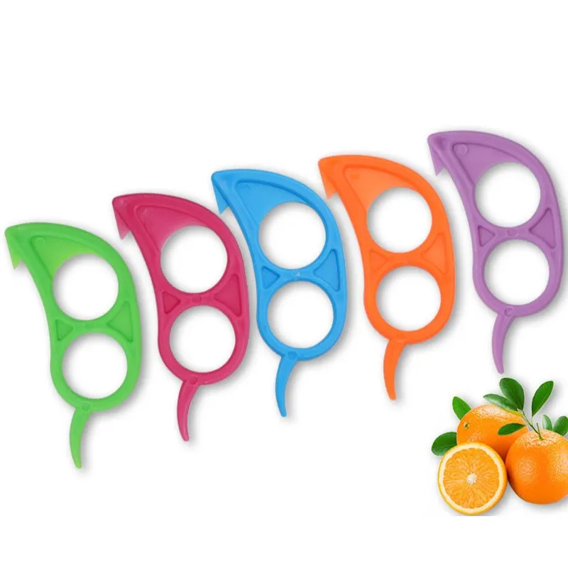 

5 Pack Easy Open Citrus Lemon Citrus Peel Cutter Vegetable Slicer Fruit Tools Orange Peeler Kitchen Gadgets