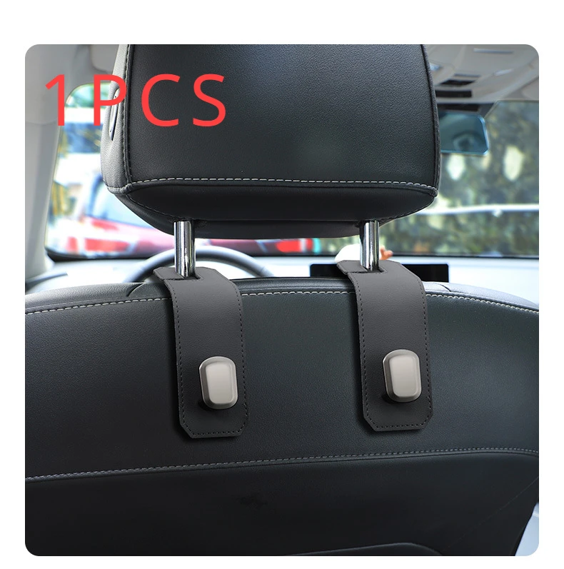 

Универсальный автомобильный замшевый крючок, одинарный/двойной крючок, многофункциональный автомобильный подвесной задний крючок для хранения