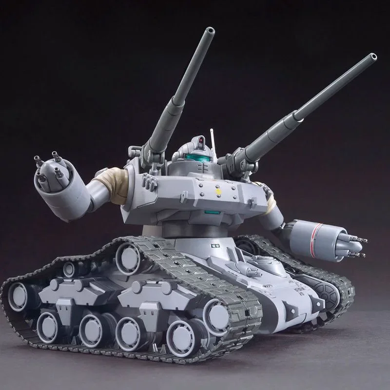 Фото Оригинальный Bandai Gundam HG 1/144 RTX-65 Guntank Early Ttpe Коллекционная модель, комплект собрать фигурки на день рождения, подарки для мальчиков №3