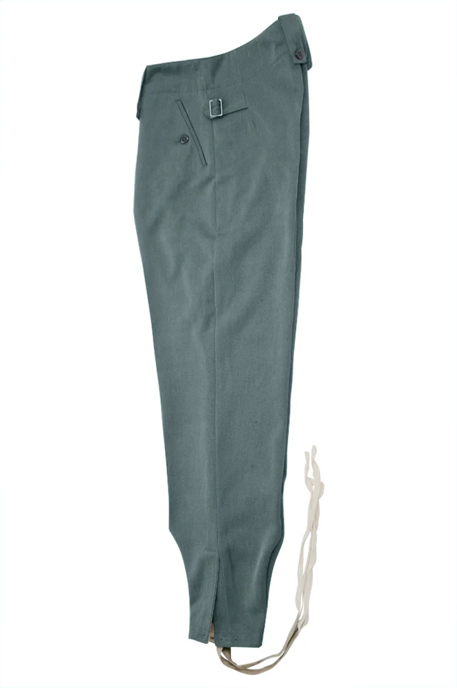 

GUDB-082 WWII German Heer M43 Field grey Gabardine trousers keilhosen