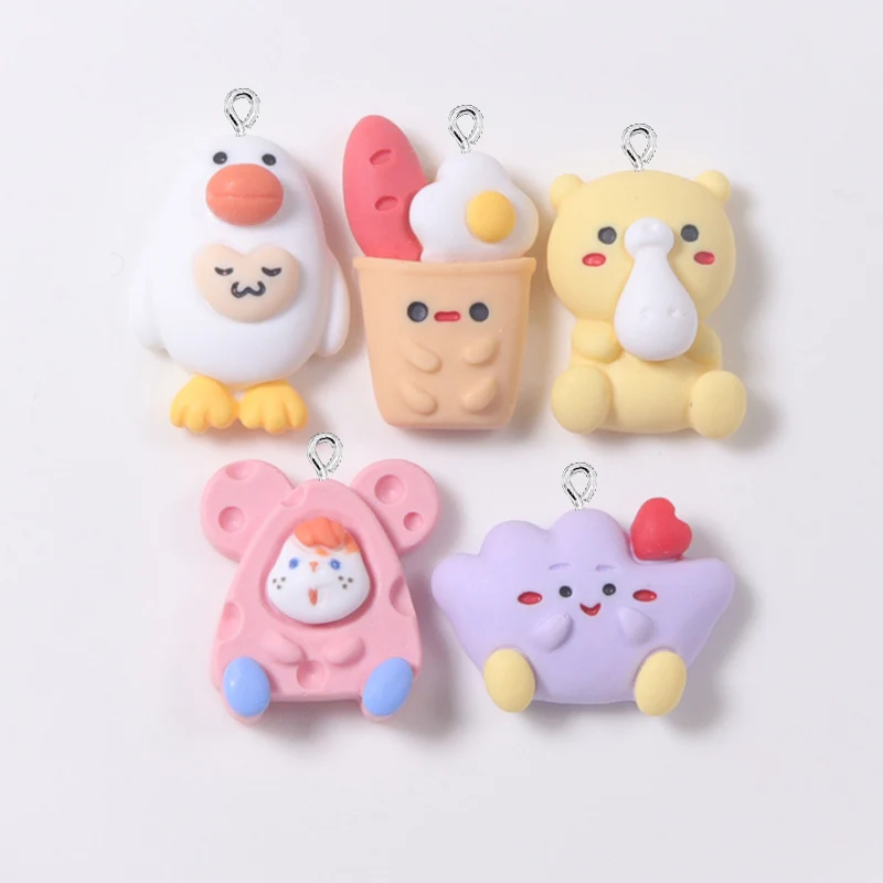 

10 шт., подвеска из смолы для украшений «сделай сам»