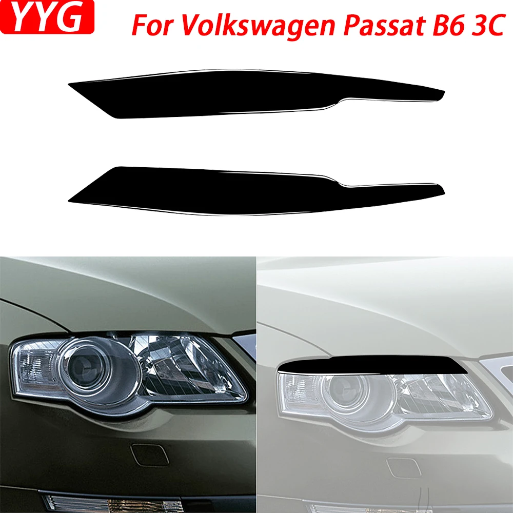 Накладка на переднюю фару автомобиля для Volkswagen Passat B6 3C 2005-2010