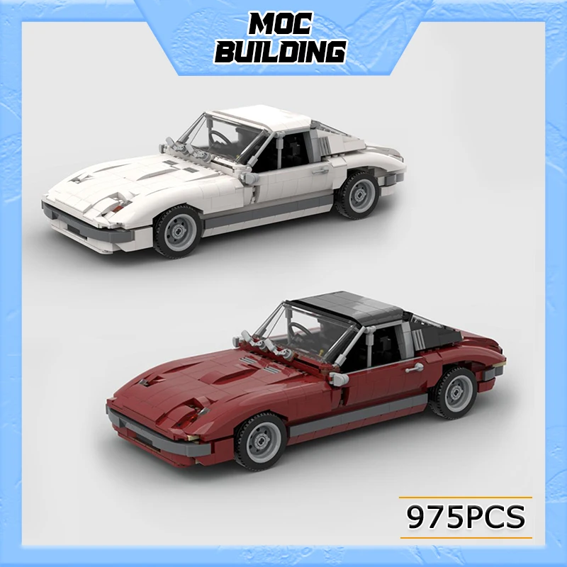 

MOC Famous Vehicle Model Elan Concept Car Building Block DIY Assembly Bricks Toys For Children Gift MOC-102541 MOC-101781