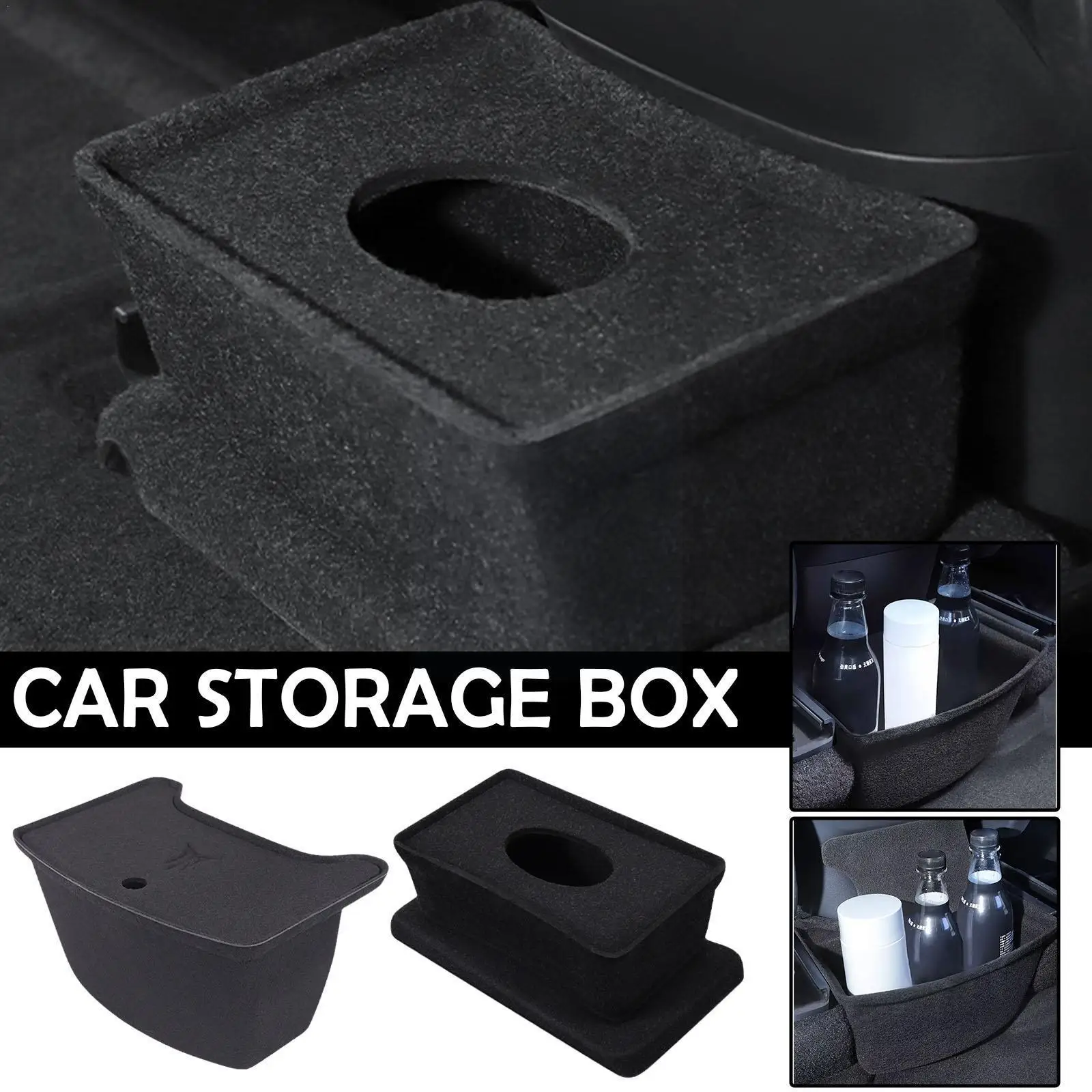 

Для модели 3, модель Y, задняя фреза для мусора, поддон для планировки, органайзер для автомобильной консоли, аксессуары для салона автомобиля Y0n3