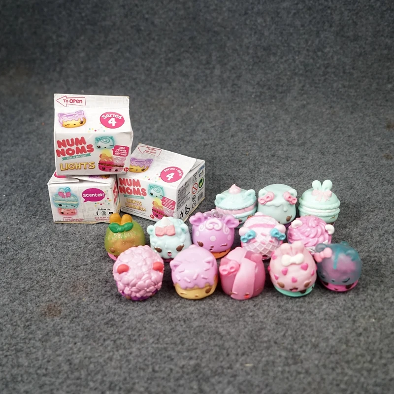 Num Noms запах так вкусная глухая коробка люминесцентные игрушки огни Lumineux серии
