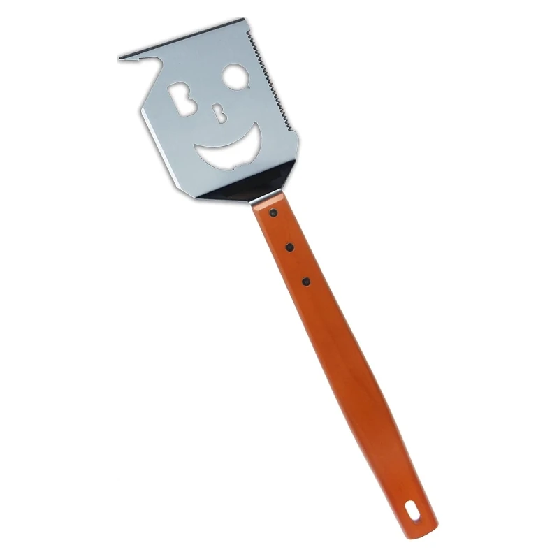 

Smiley Barbecue Turners 5 in 1 Grill Spatulas Multipurpose Barbecue Gadgets Stainless Steel Home Kitchen BBQ Drop Shipping