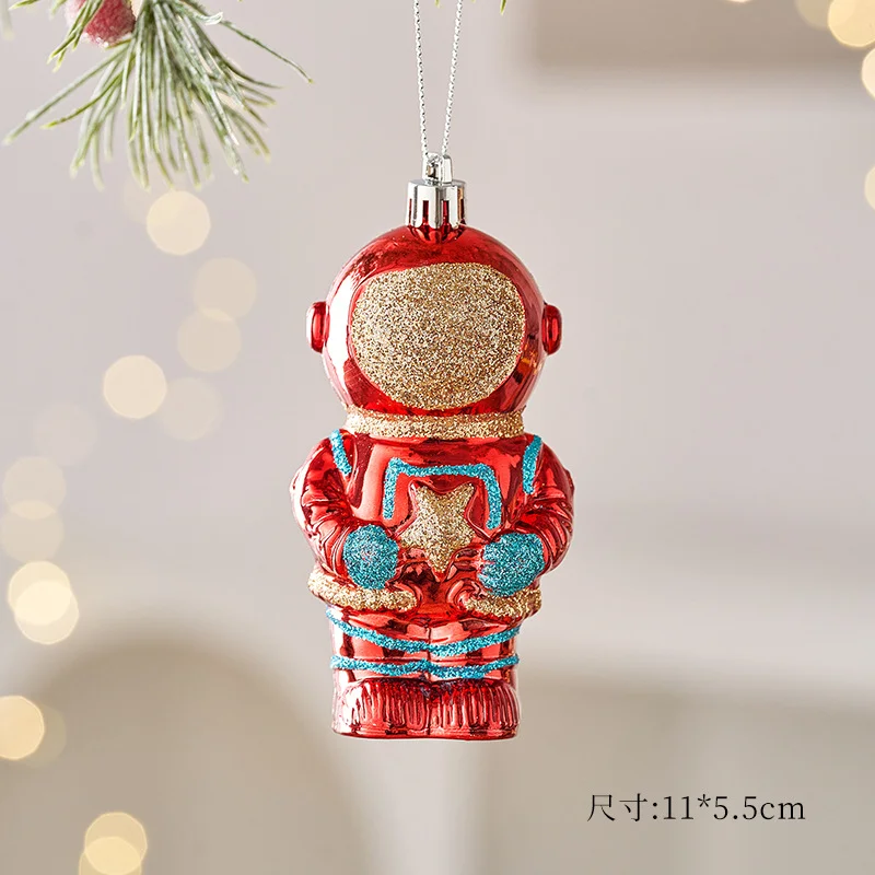 Рождественский кулон из смолы медведь собака