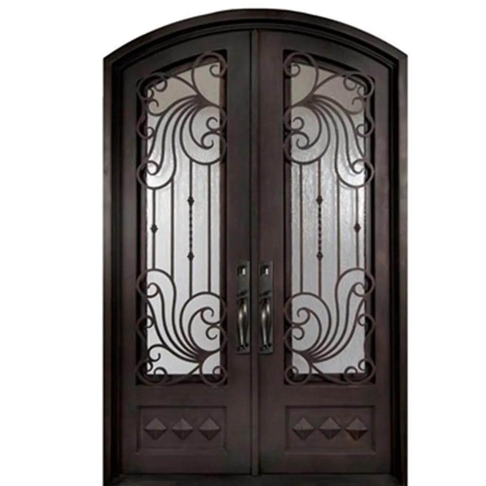 Жабы 3x6,3 дюйма, кованые железные двери, ворота, ограждения, балюстрады, фторуглеродная краска, не выцветает раньше 30 лет