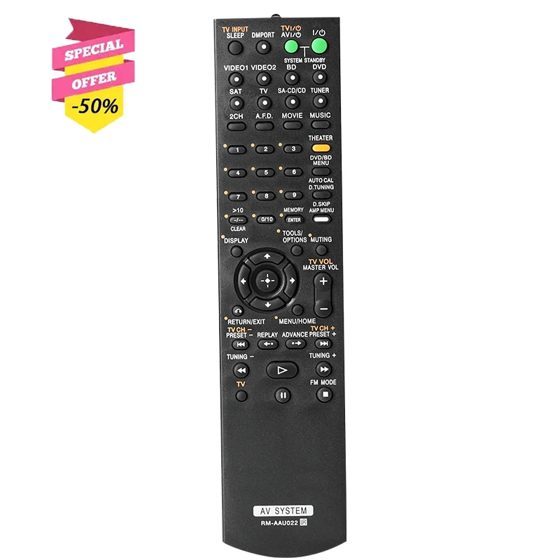 Новый телефон, модель, пульт дистанционного управления, совместимый с системой домашнего кинотеатра Sony Новый телефон, модель, пульт дистанционного управления, совместимый с системой домашнего кинотеатра Sony