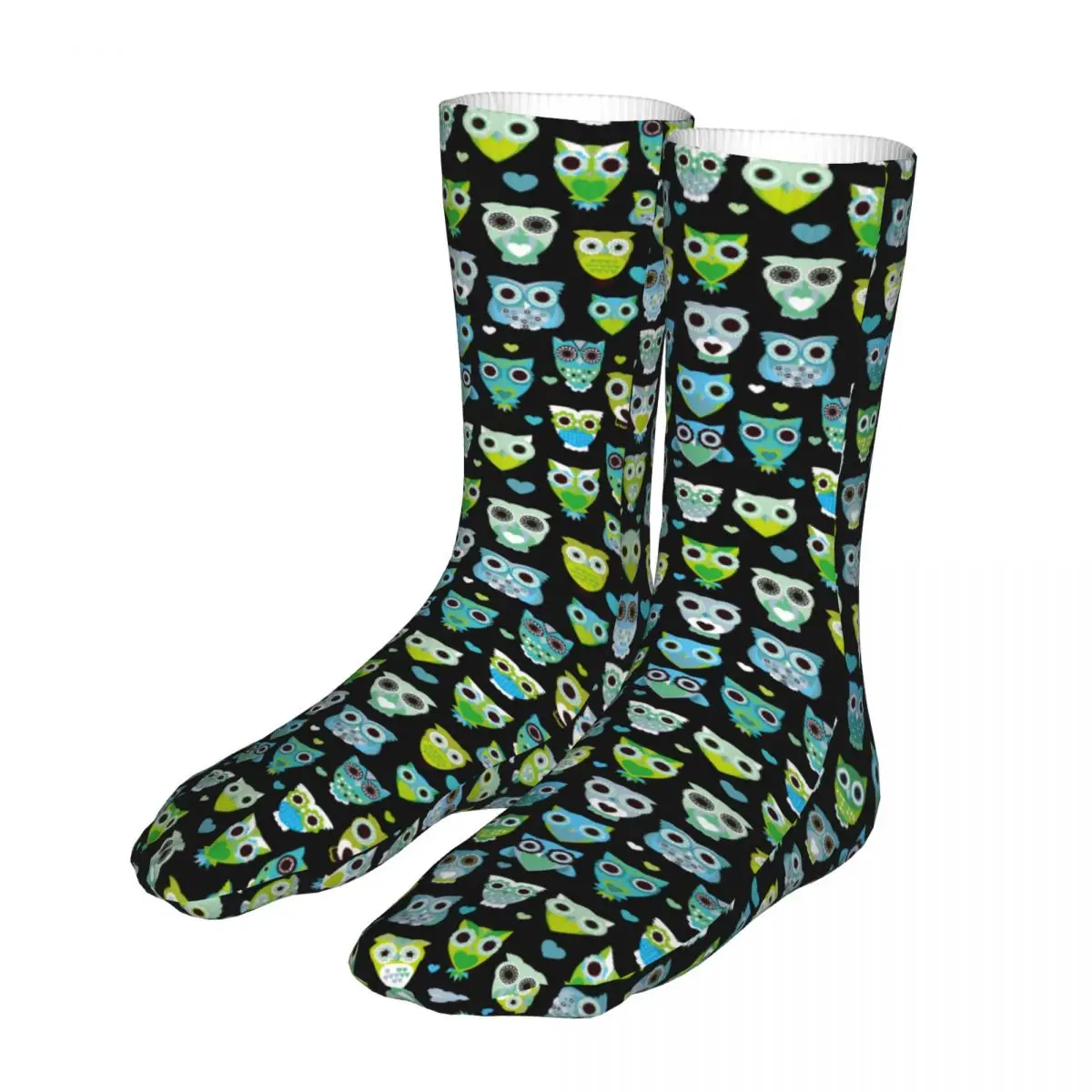 

Men Cycling Owl Animal Bird Socks Cotton Harajuku Women Sock