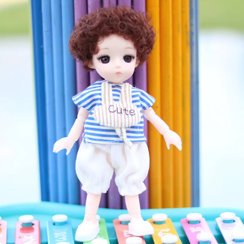 Новинка 16 см BJD 1/12 платье принцессы кукла с одеждой и обувью подвижные 13 суставов