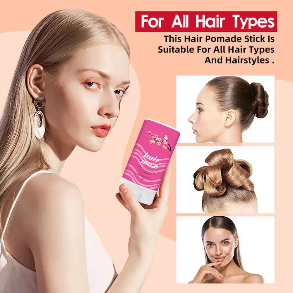 Восковая помада для волос инструмент удаления сломанных и пушистых восковая не