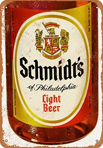 

Metal Sign - Schmidt's Light Beer - Vintage Look