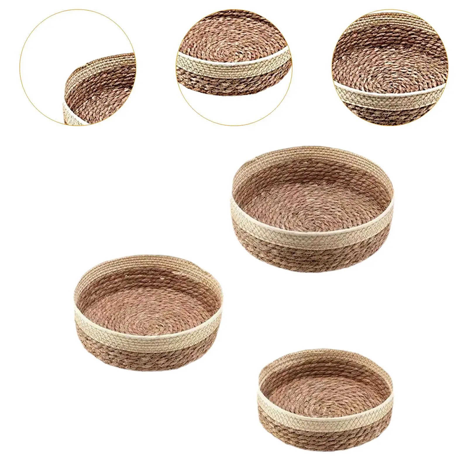 Тканая корзина с фруктами для пикника поднос еды подарки на день рождения