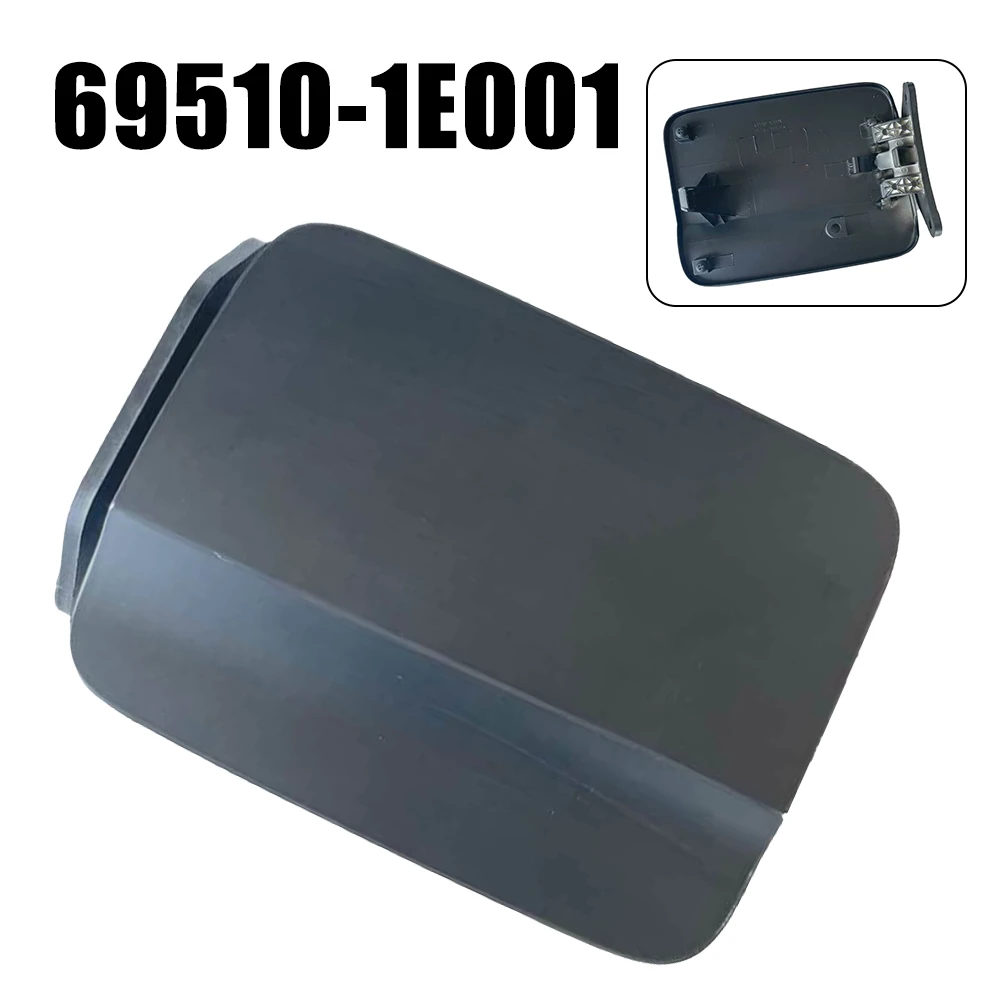 

Черная крышка автомобильной топливной двери для Hyundai Accent Verna 4DR 2006-2011 69510-1E001, сменные Внешние детали, 1 шт.