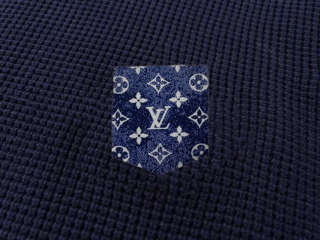 свитер Louis Vuitton Модный мужской вязаный джемпер Осенне-зимний мягкий теплый