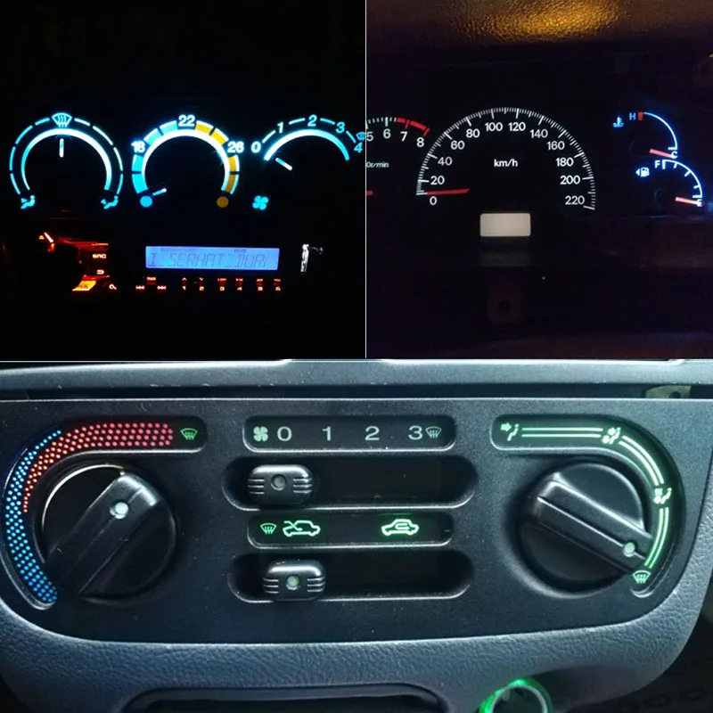 10 шт. автомобильные лампы для Peugeot 307 308 407 206 207 3008 406 208 2008 508 408 306 301 106 107 607 4008