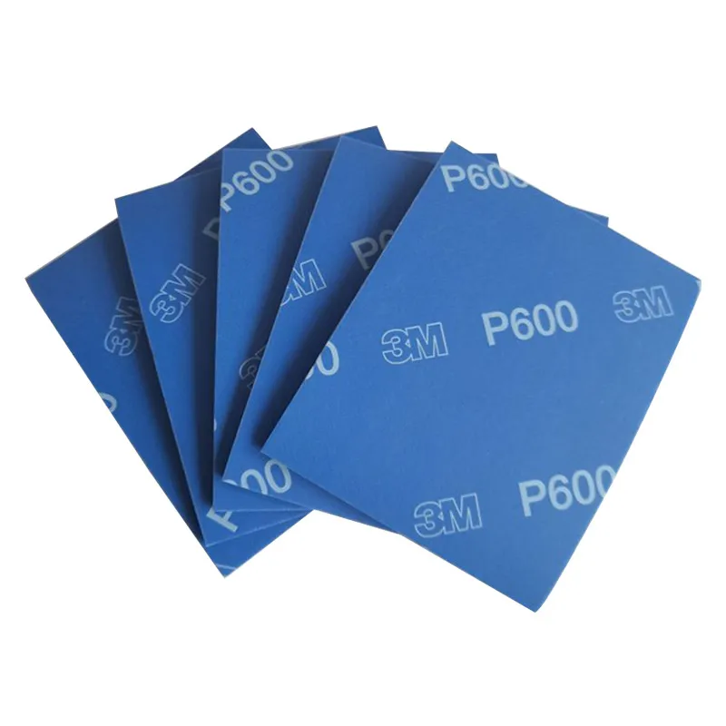 

99x127mm Rectangle Sponge Polishing Sandpaper For Automotive Cleaning 3m Polish Putty Sanding 400 600 1000 Grit Abrasive paper