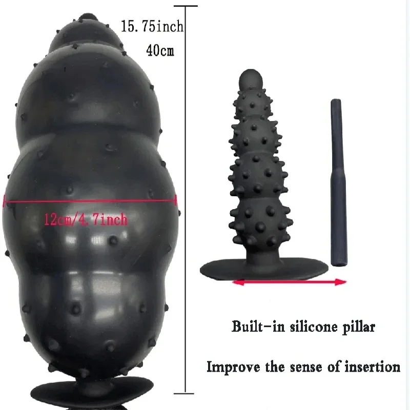 Силиконовый надутый фаллоимитатор для взрослых секс женщин/мужчин расширитель