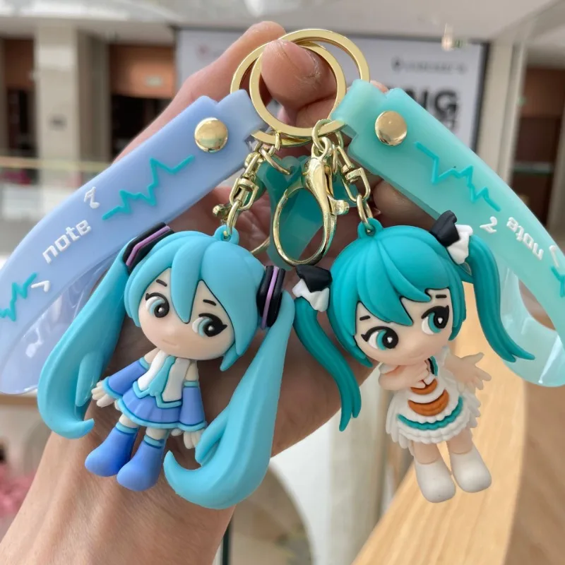 Hatsune брелок Мику Аниме периферийный мультяшный милый рюкзак с подвеской в виде