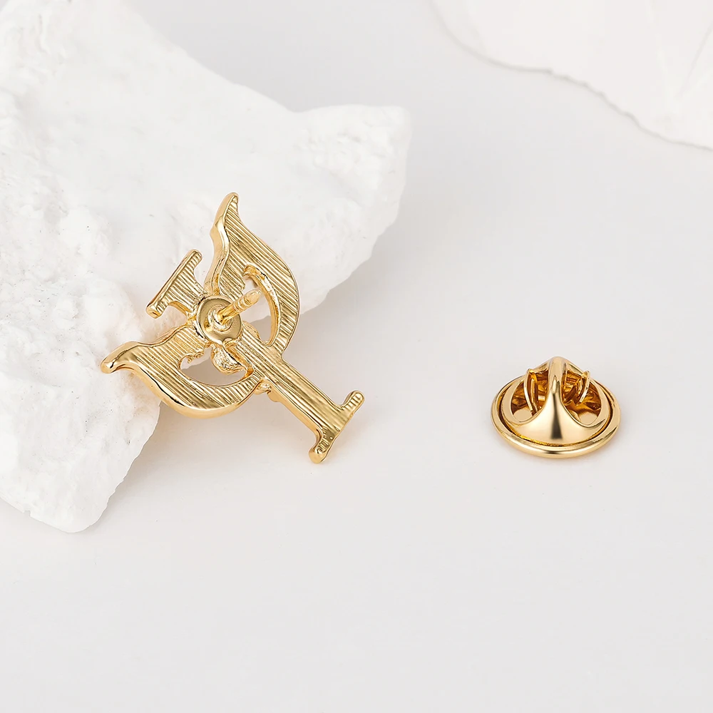 Hanrehse Psi Психология Кадуцей Брошь Булавка Медицинский Рюкзак Отворотом Шляпа