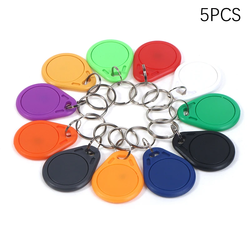 

RFID-брелки для ключей KOQZM, черный, 5 шт.