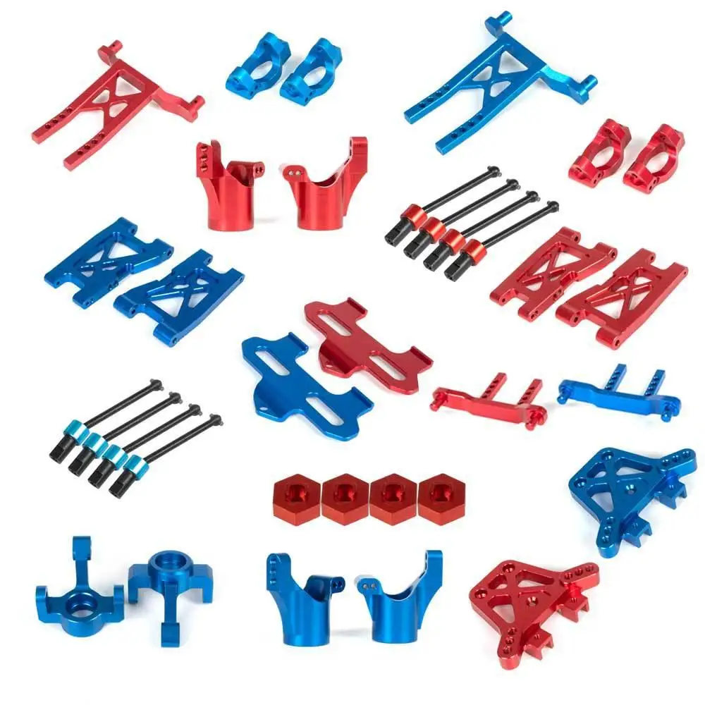 

_ Амортизатор из сплава, металлические неградиентные аксессуары, совместимые с 1/18 Latrax Teton Rc Car