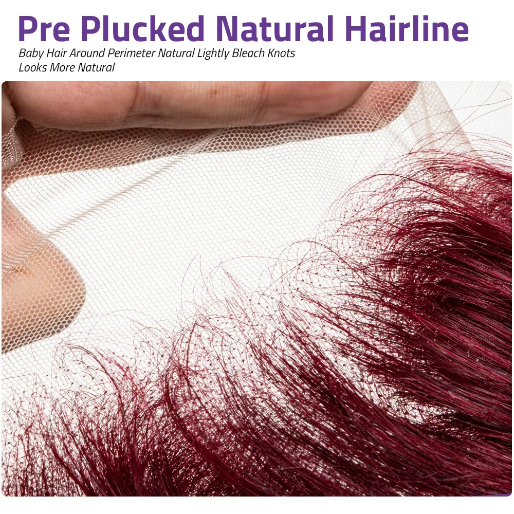 5x5 Предварительно вырезанный бесклеевой бордовый 99J Объемная волна Кружева