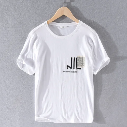 

Men's fashion casual short sleeve T-shirt 1014
