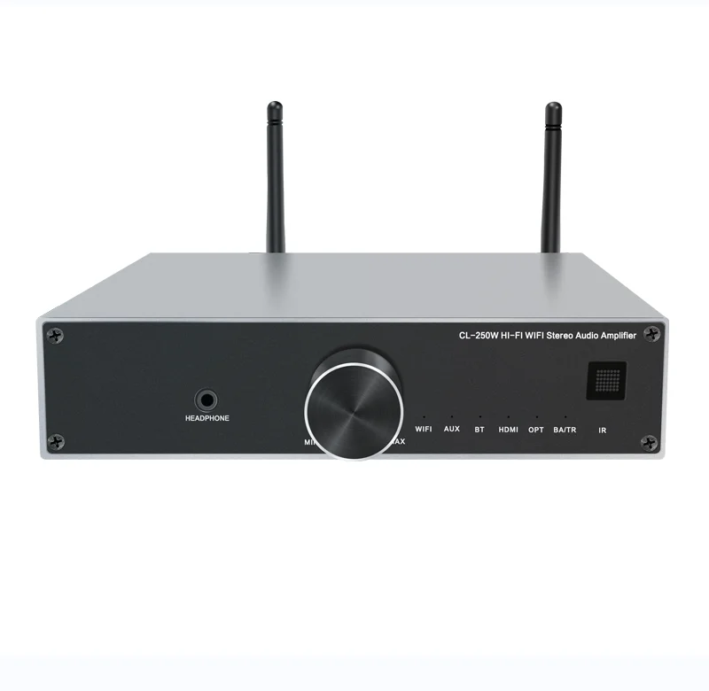 Cloudyx CL-250W Hi-Fi Wi-Fi многокомнатный цифровой стерео аудиоусилитель с WIFI2.4G BT 5 0