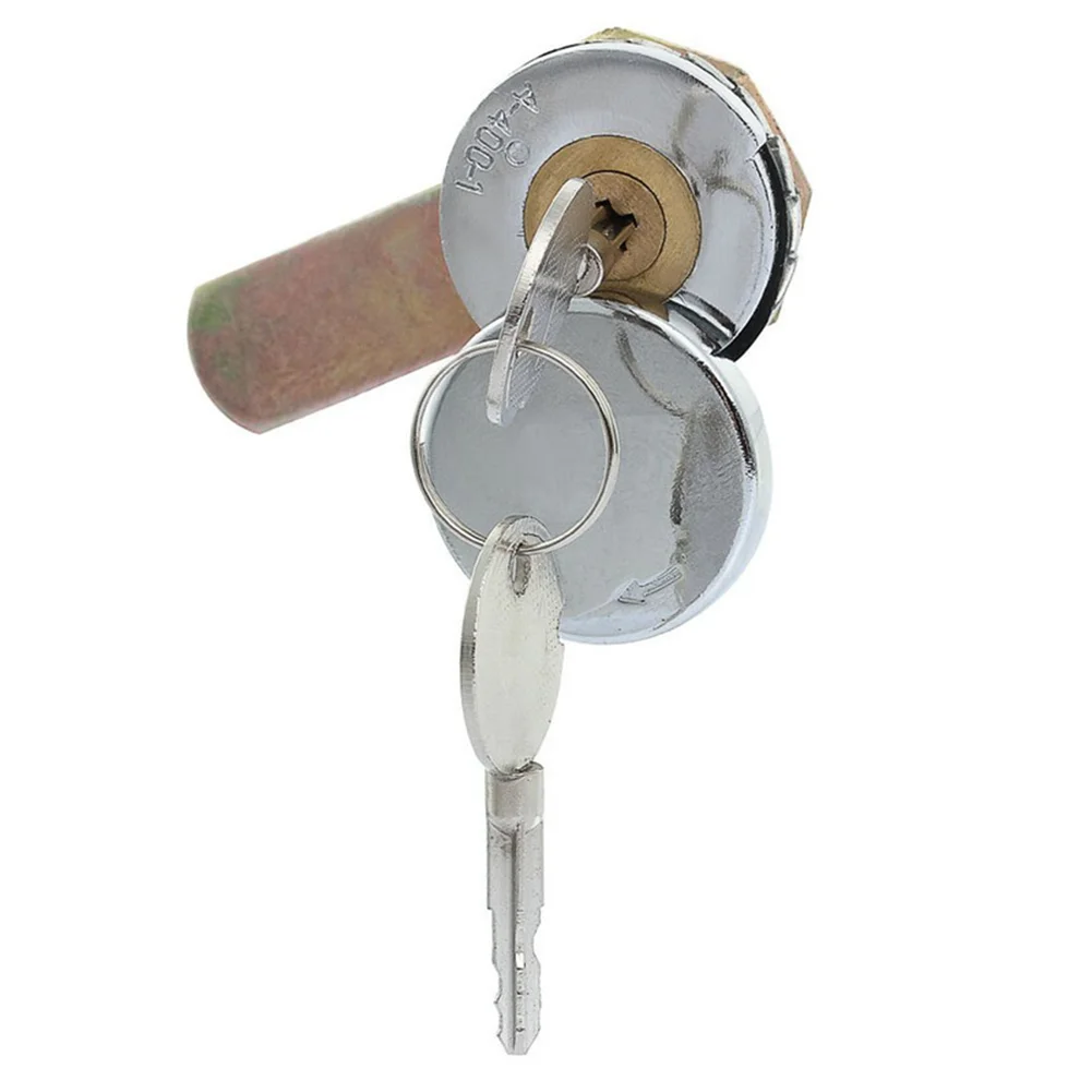 

Cam Lock Padlock Door Lock Lock Cylinder With Cover Drawer Cupboard For Security Door 22 X 16mm Aluminum Alloy