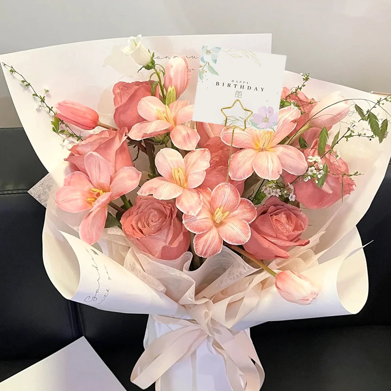 10 шт. металлический держатель для открыток золотого цвета