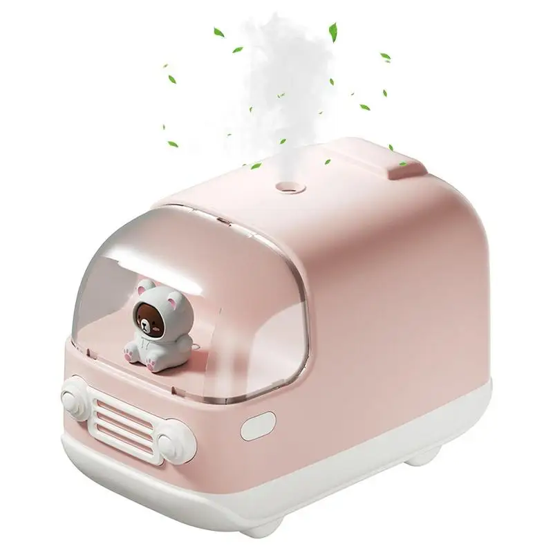 

Spray Humidifiers Bear Shape Cool Mist Diffuser Portable Essential Oil Diffuser Humidifier Aromatherapy For Bedroom Bathroom