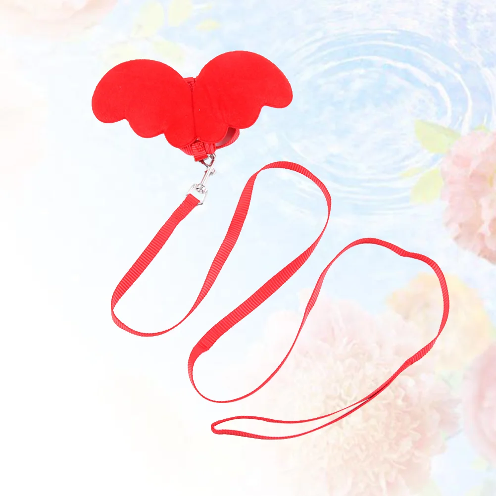 

Harness Leash Cat Guinea Wing Angel Wings Dogs Hamster Rabbit Collar Set