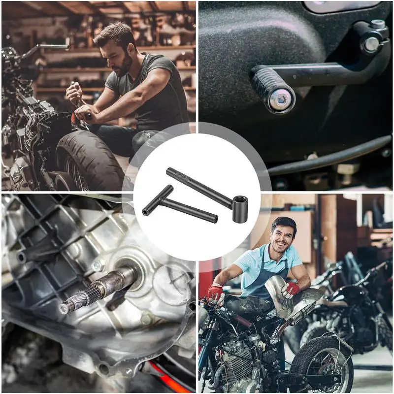 

Motorcycle Engine Valve Adjustment Tool Bike Spanner Square Hexagon Wrench Tool Engine Valve Screw Clearance Adjusting Spanner