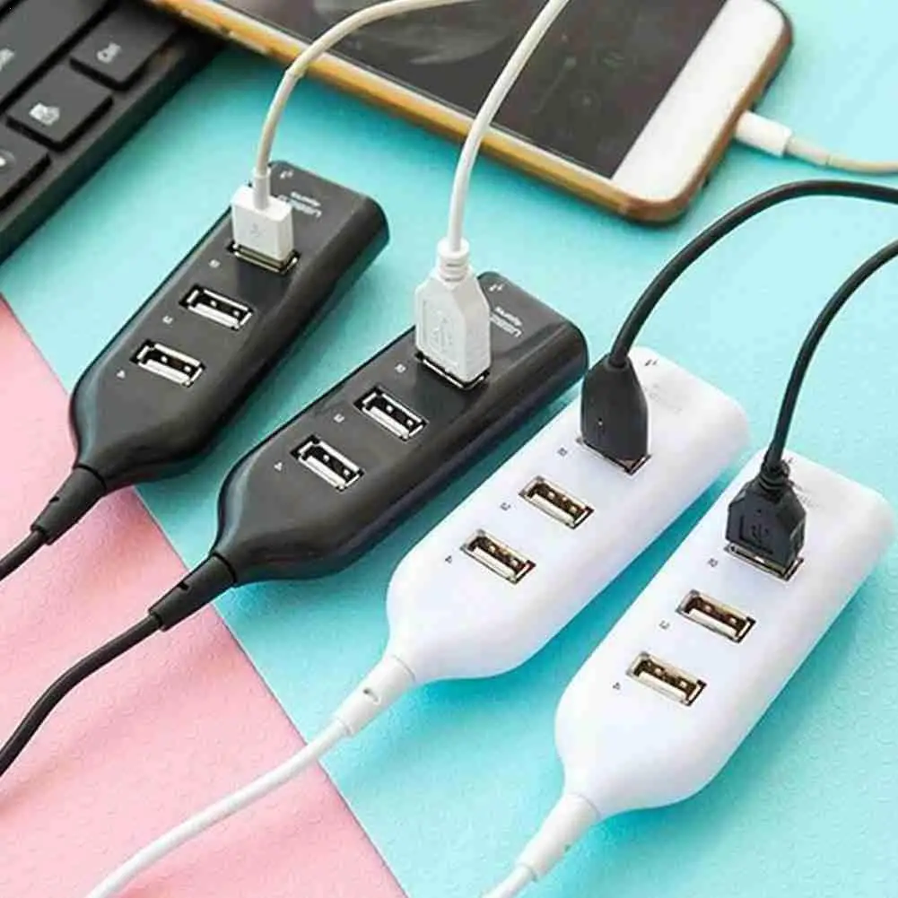 

Высокоскоростной разветвитель с 4 портами Usb 2,0 для компьютера