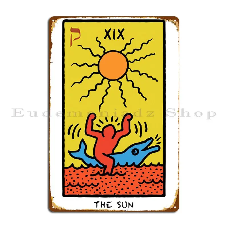 Металлические знаки Tarotcards, декор для кинотеатра, гаража, дизайнерское украшение, роспись, оловянный знак, плакат