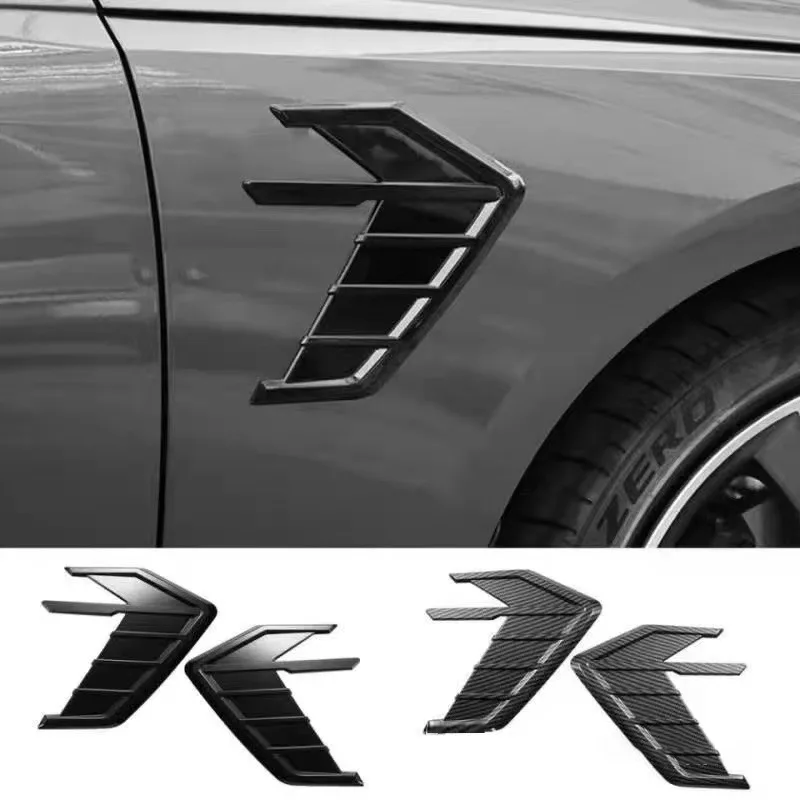 

Боковые вентиляционные отверстия, отделка, наклейка, декоративный чехол, универсальный для Audi A3 8V A4 B8 B6 Q5 A5 A6 C6 C5 Q7, автомобильные аксессуары