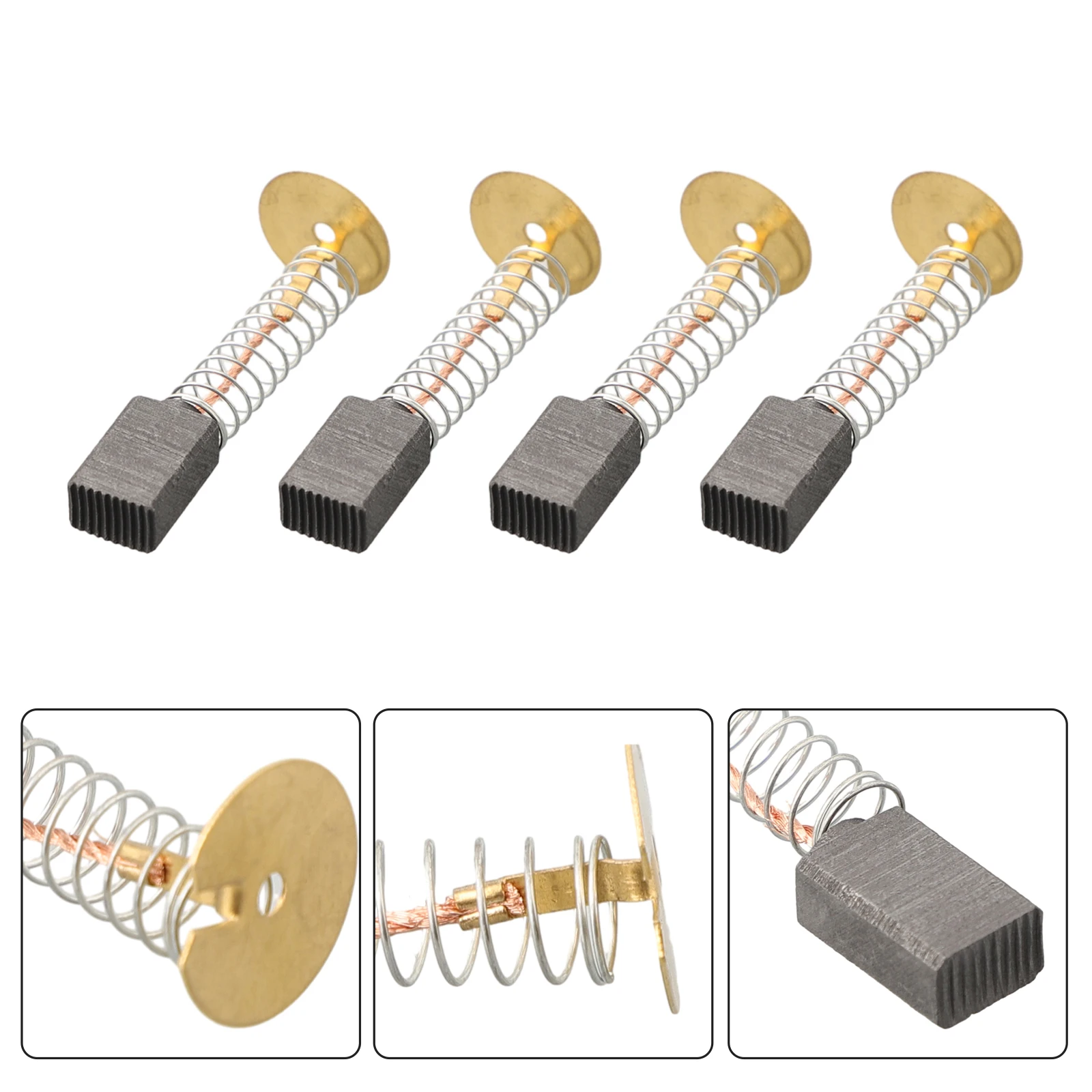 Прецизионные угольные щетки 45037412 45037499 45037402 Совместим с набором из 4 шт. для DW304 DW305