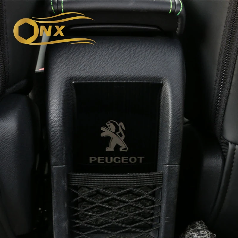 

Автомобильный задний ящик для хранения наклеек отделение для хранения внутренние Блестки для Peugeot 20-22 2008