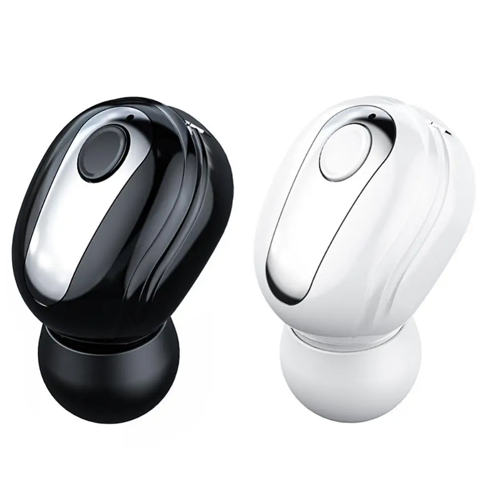 

Mini In Ear Sports Headphone Call Function Earplug Type Wireless Bluetooth Headset Voice Control Power Display Music Earbuds