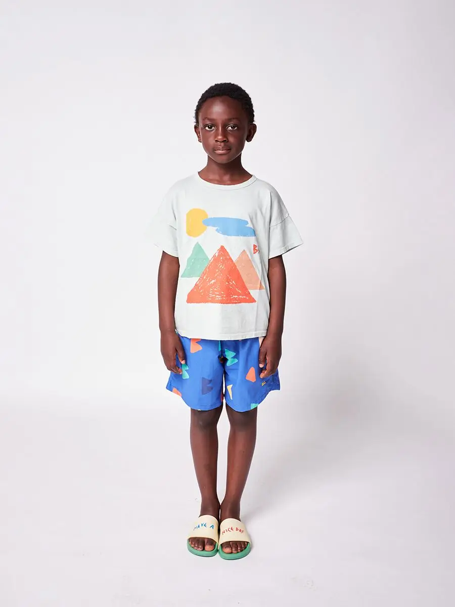 Детская футболка Bobo BC с коротким рукавом супер модная лимитированная коллекция